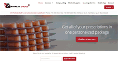 Desktop Screenshot of gwinnettdrugs.com